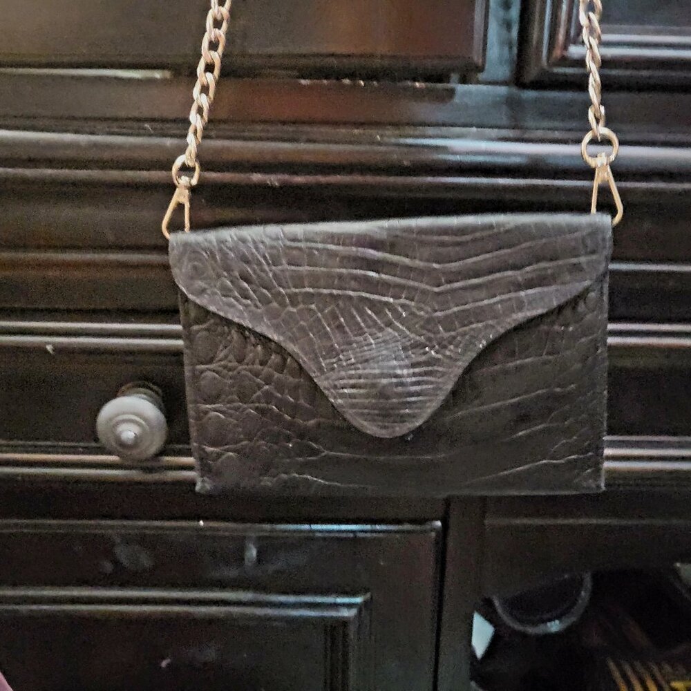 JJ Winter's Snakeskin leather crossbody
